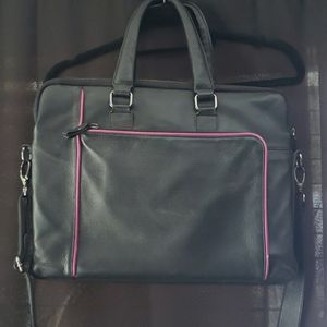 Danier Genuine Leather Laptop Tote Bag